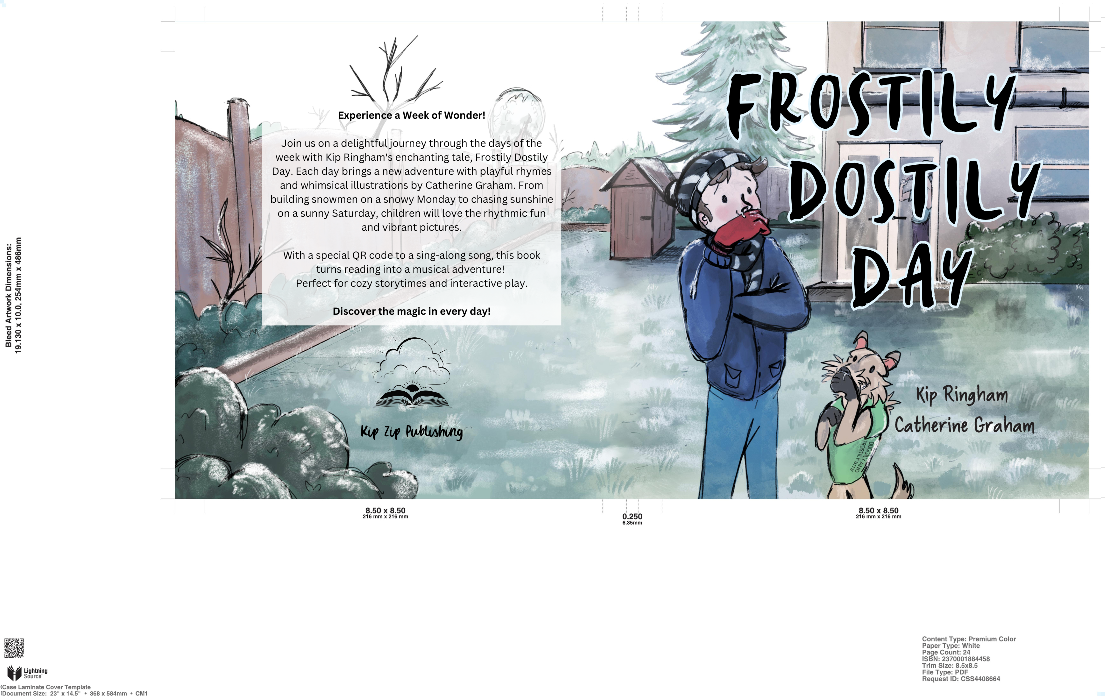 Frostily Dostily Day Cover